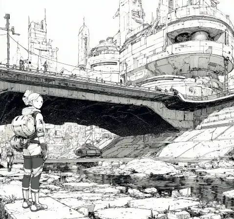 商业插画应用示例，展示海报与产品包装中的插画风格