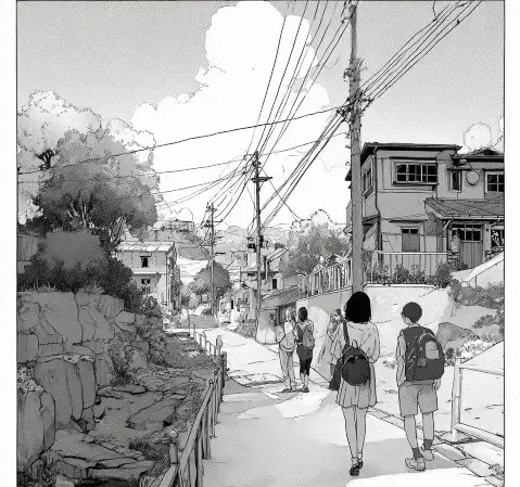 漫画短篇分镜设计中的关键帧画面